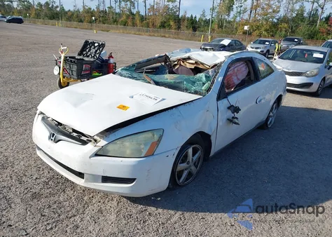 2005 Honda Accord 2.4 Lx from USA, damaged, VIN 1HGCM72325A014910